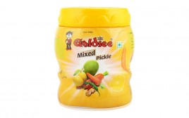 Goldiee Mixed Pickle   Plastic Jar  1 kilogram